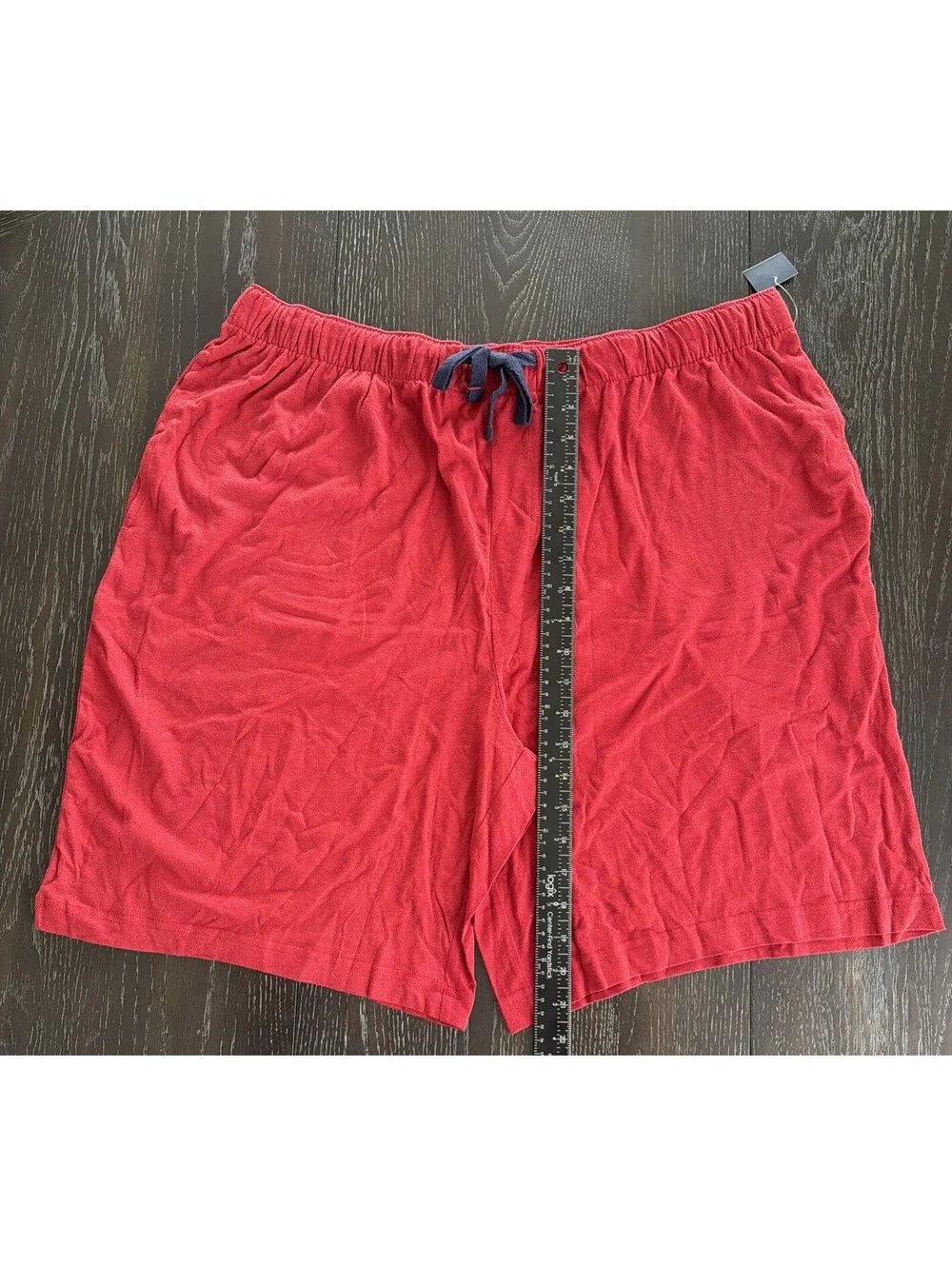 Club Room Blue Red FELIZ NAVIDAD Pajama Shirt & Shorts Set XXL